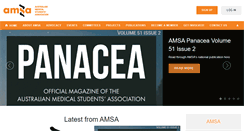 Desktop Screenshot of amsa.org.au