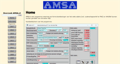 Desktop Screenshot of amsa.nl