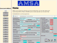 Tablet Screenshot of amsa.nl