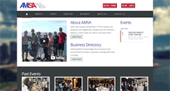 Desktop Screenshot of amsa.com.au
